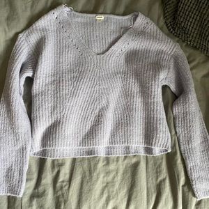 Garage Purple Knit Sweater - great condition